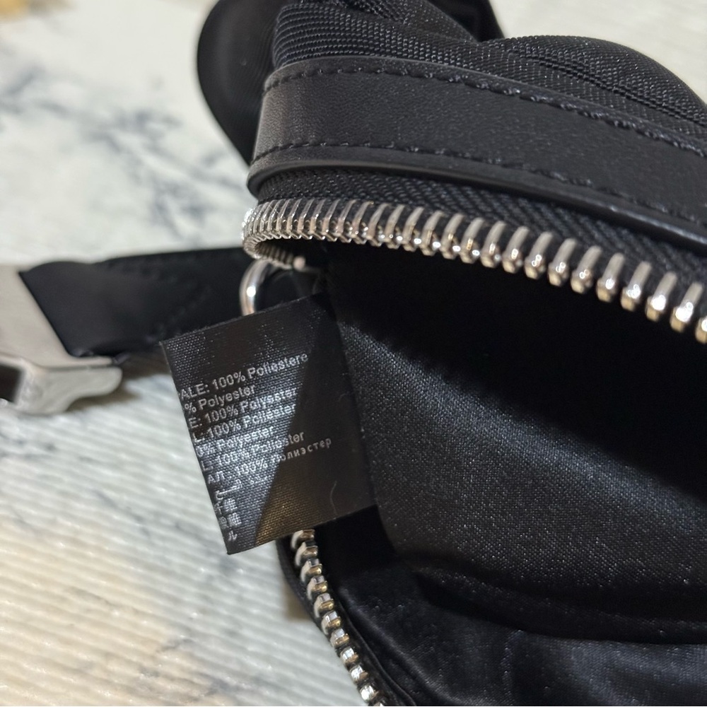 Moschino Couture Black Belt Bag / Bumbag Unisex - Picture 14 of 17